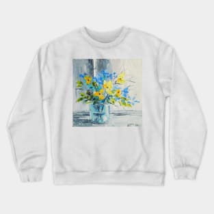 Spring bouquet of flowers Crewneck Sweatshirt